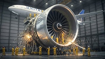 How The Engine Of Boeings MASSIVE 777 Is Made