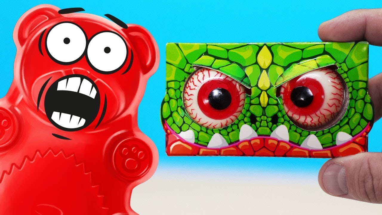 МЫ СЪЕЛИ ЯПОНСКОЕ КАНЧО С ЖЕЛЕЙНЫМ МЕДВЕДЕМ ВАЛЕРОЙ