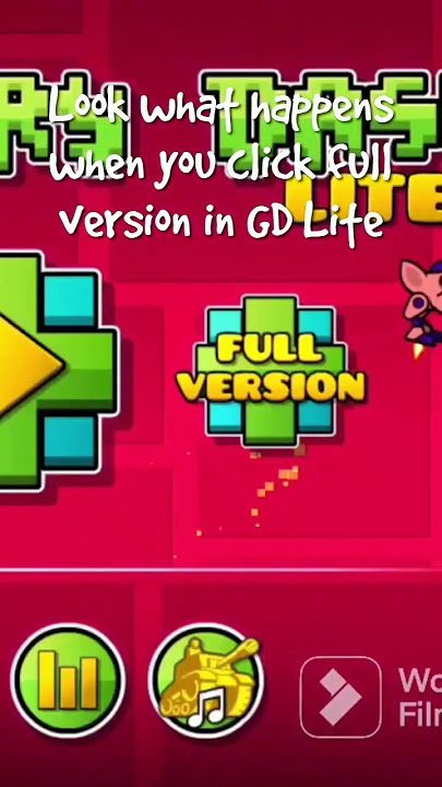 Geometry Dash is removed from Play Store but the page still exists... with some issues #shorts