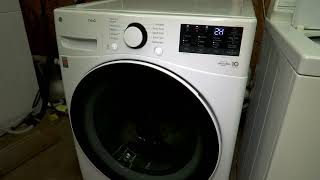 LG FRONT LOAD WASHER MODEL WM3600HWA