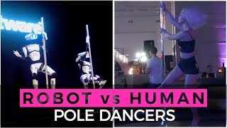 Robot Pole Dancers vs Human Pole Dancers | FUTUROLOGY REVIEW
