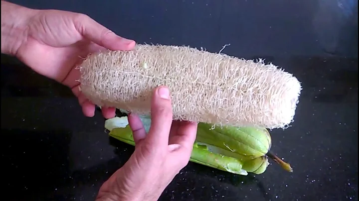 How to Peel Green Luffa