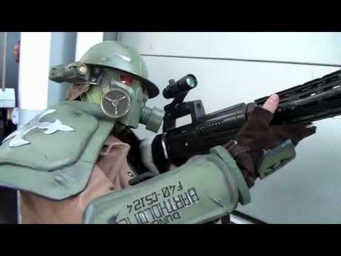 Mutant Chronicles Imperial Trencher Cosplay Video