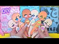 Tutorial how to make gacha doll outfits paper toy printables paperdiy 