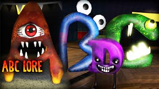 NOVO RAINBOW FRIENDS!! ALPHABET LORE NO ROBLOX!! CHAPTER 2 ? ABC LORE!