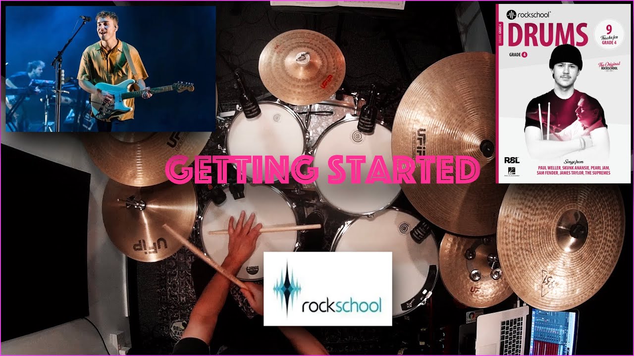 Getting Started - Rockschool Grade 4 drums