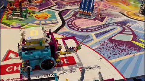 2023-2024 FLL Mission 08 and 09 Robot Run | #primespikes #legoleague #masterpiece #fll