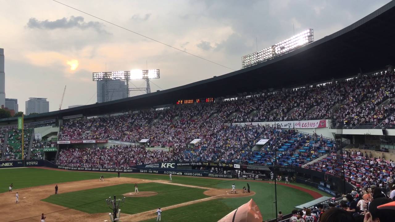 KBO LG Twins 160911 응원 - YouTube