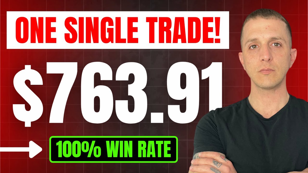Single Trade How to make $763 with one Single Trade using only 1 Indicator! - EASY ...