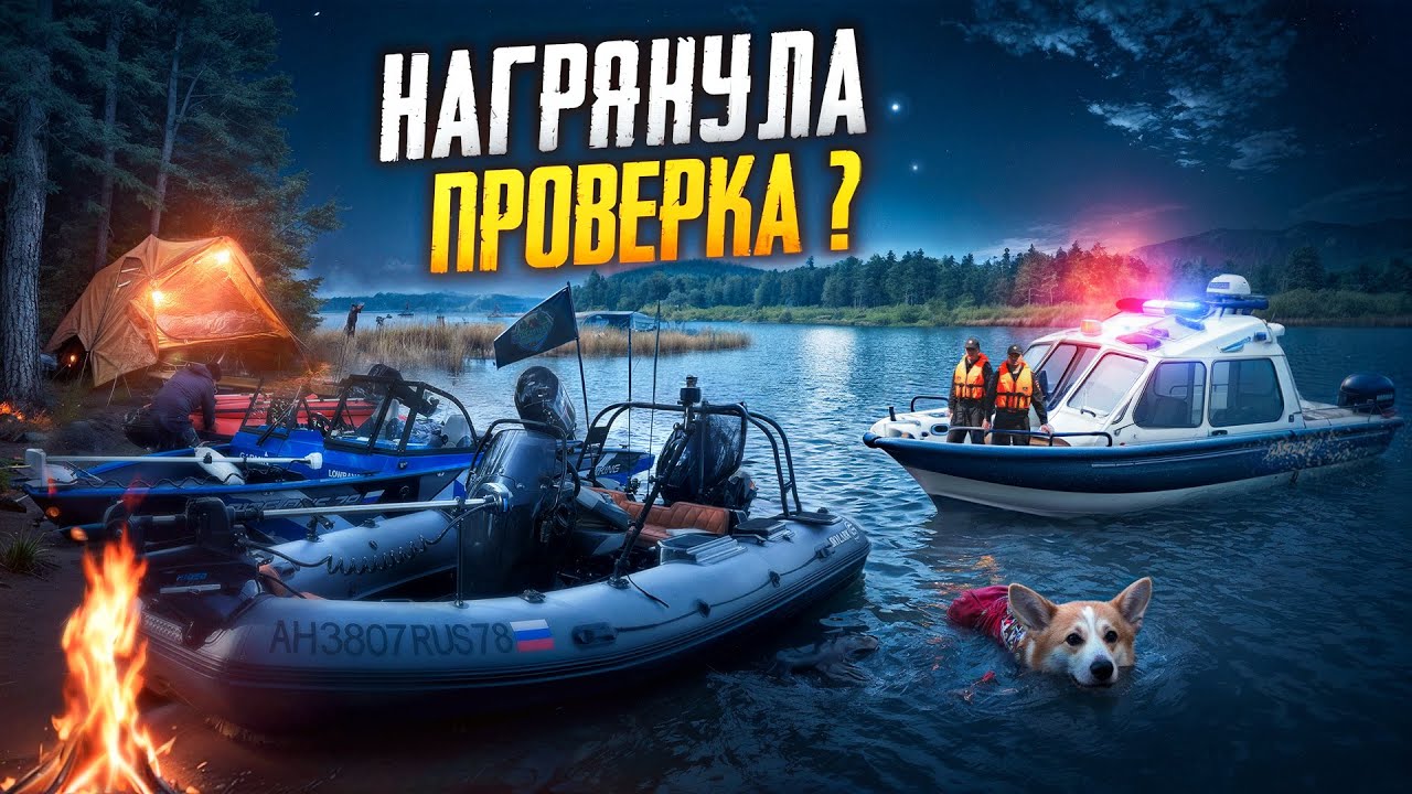 СЛЕТ НА ОСТРОВЕ//НАРВАЛИСЬ НА ПРОВЕРКУ// ОПЯТЬ НОВАЯ ЛОДКА//ЗАКРЫВАЕМ СЕЗОН