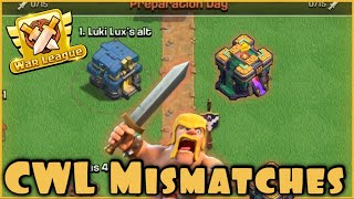 Deal with Clan War League (CWL) Mismatches! Chaos Family Guide