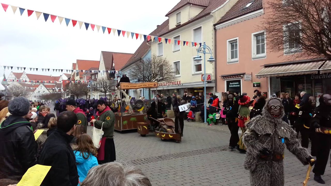 Feuerhexen-Umzug/ 25.01. 2014/ in Bad Buсhau. ** Gemacht das Константин В.**