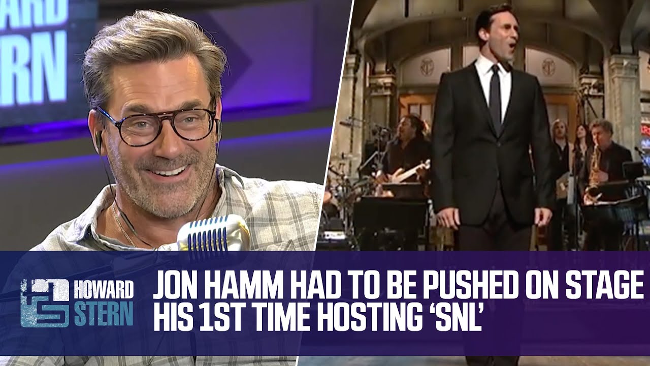 Jon Hamm Had to Be Pushed on Stage His First Time Hosting “SNL”