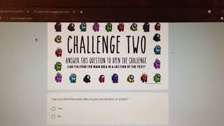 How to hack a Google Form and get the answer