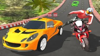 CAR Vs BIKE RACING ANDROID GAME PLAY screenshot 5
