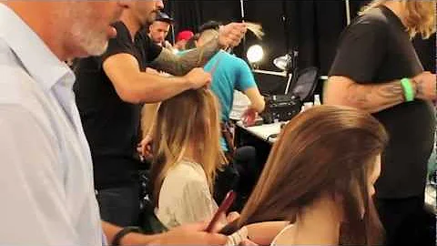 Leon Gorman for Redken and Cutler Backstage At Mon...