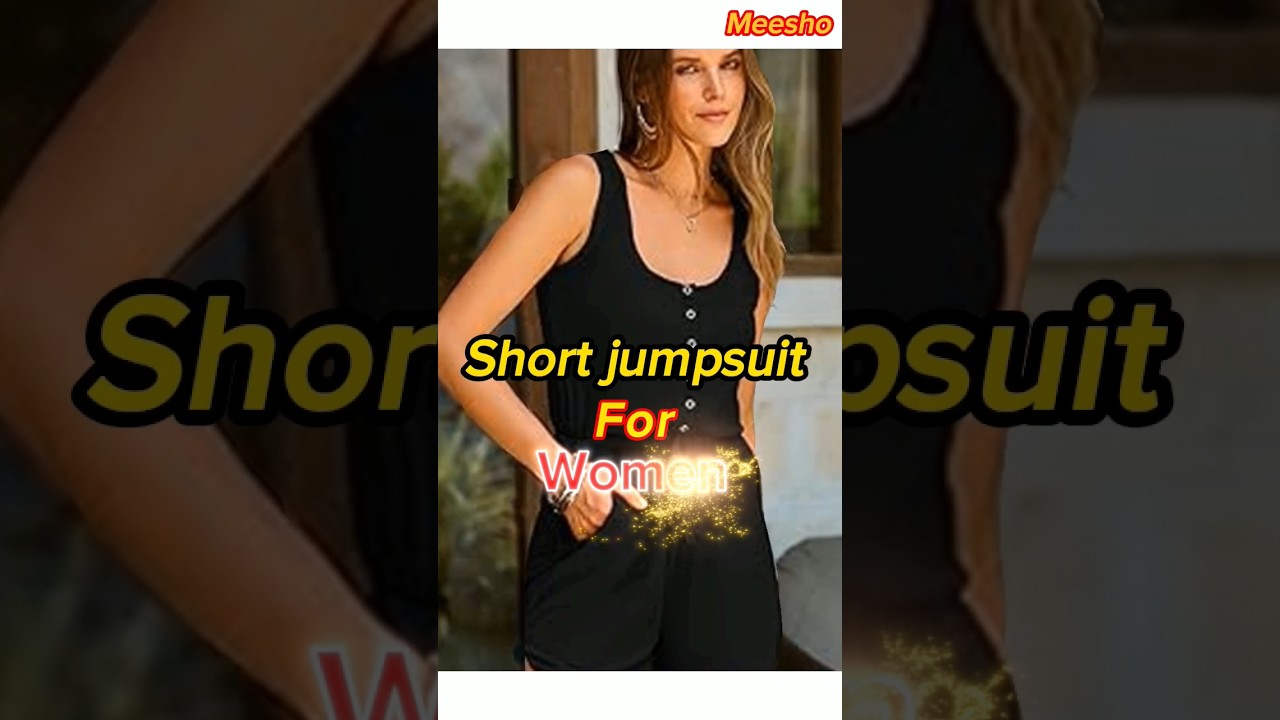 Measho finds short jumpsuit           