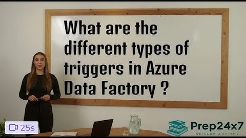 What are the different types of triggers in Azure Data Factory?  azuredatafactory #azuredataengineer