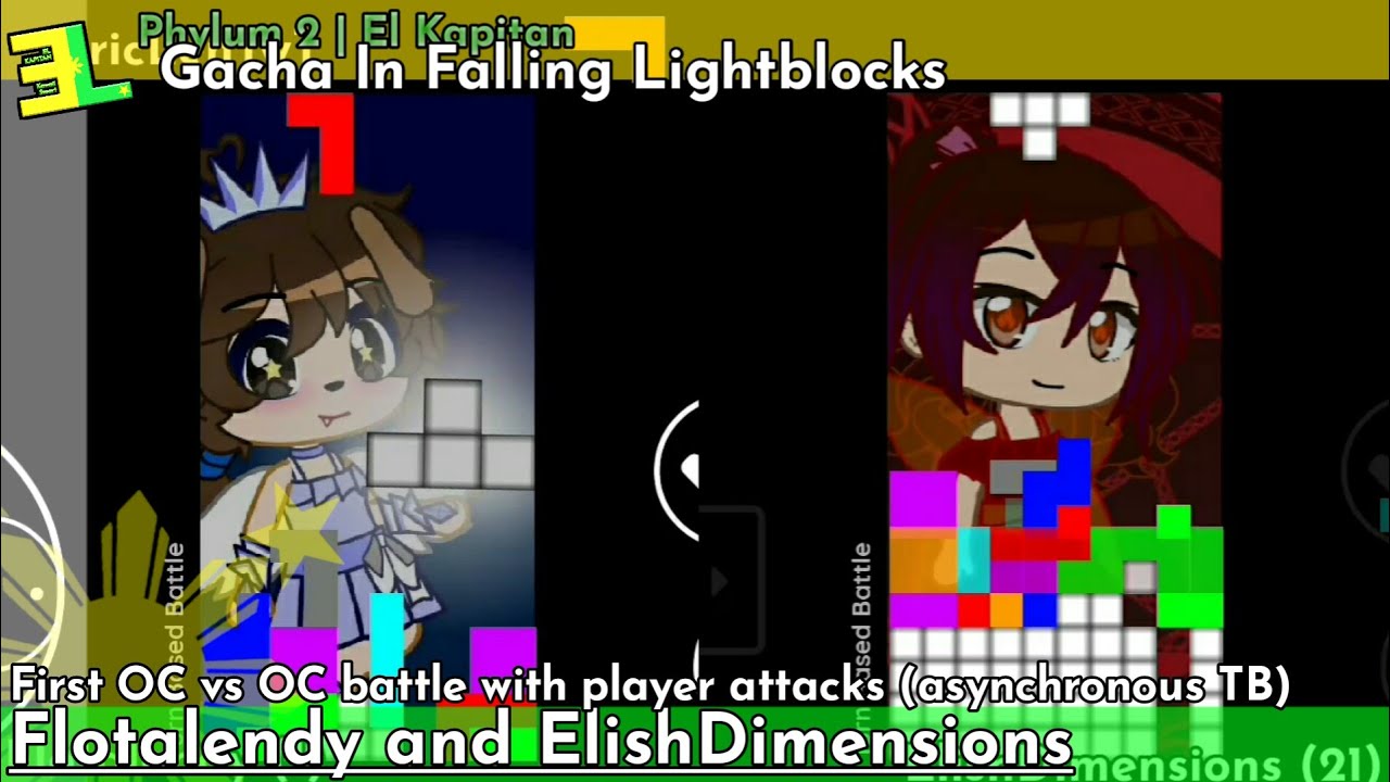 [Gacha In Falling Lightblocks] Flotalendy and ElishDimensions (Elisha ...