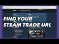 How to find your steam trade url (for SKINS + BETTING)