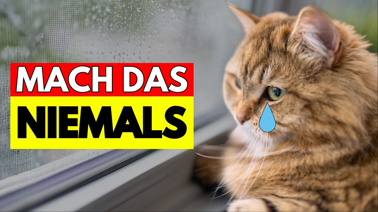 7 Fehler, die deiner Katze wehtun, wenn du das Haus verlässt