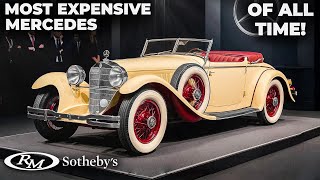Top 10 Most Expensive Mercedes Benz Sold at RM Sotheby's