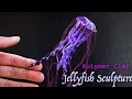 Jellyfish Polymer Clay Sculpture // Watch me Sculpt Time Lapse