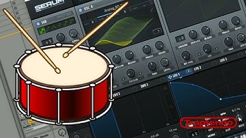 🥁How To Make A Trap Snare | Under 5min | Serum Tutorial