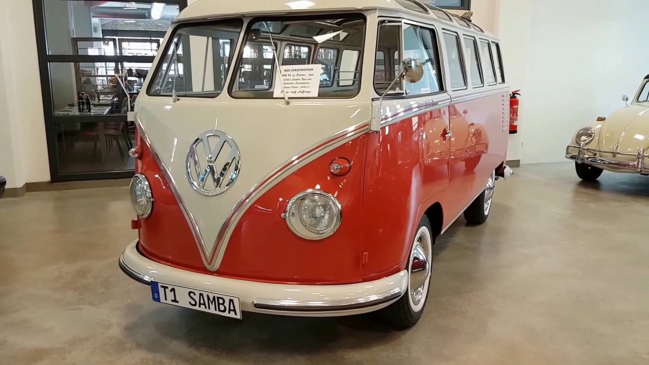 Original Volkswagen T1 Samba 1960 (VW Transporter) 23 windows