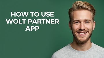 How To Use Wolt Partner App - NEW! Step by Step