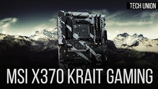 Обзор материнской платы MSI X370 Krait Gaming