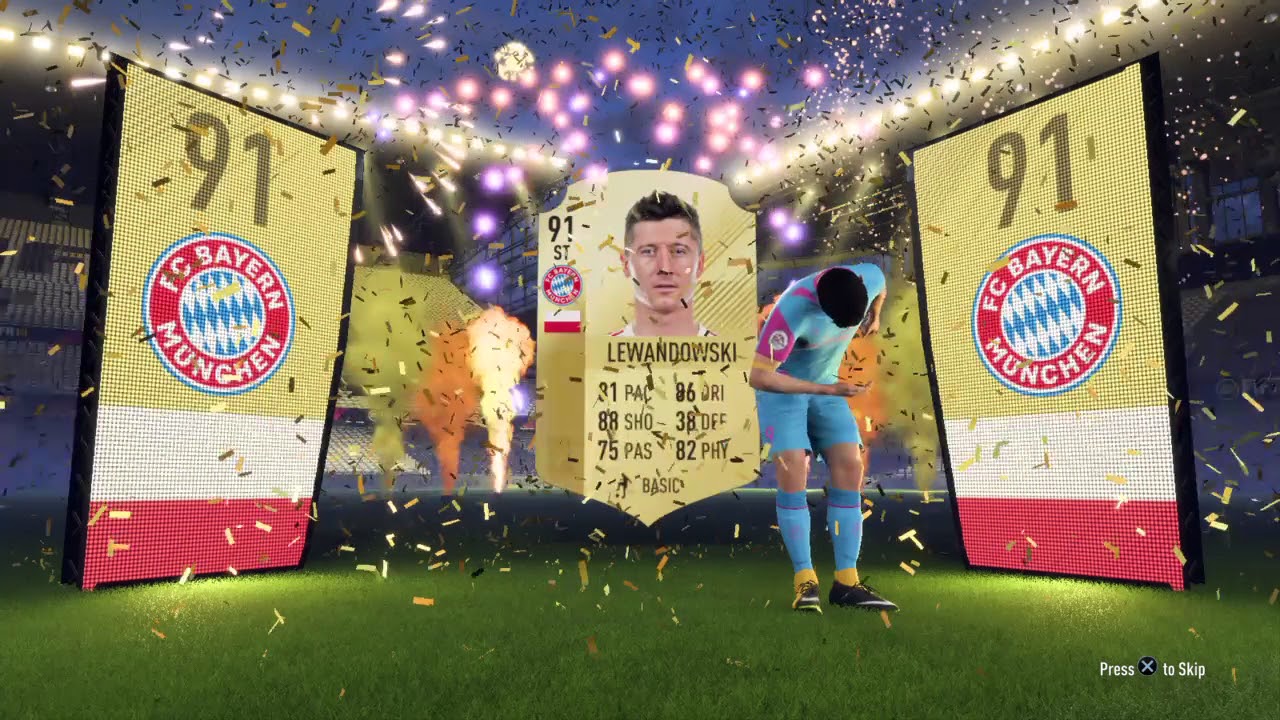 LUCKIEST FIFA 18 TWO PLAYERS PACK!!! 91 WALKOUT!!!!! [FIFA 18]