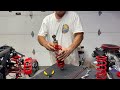 Update 10: Factory Five Daytona cobra adjusting Koni shocks stiffness and installination work