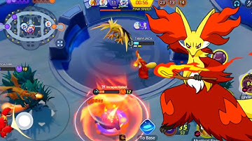UNBEATABLE DELPHOX... | Pokemon Unite [CHECK DESCRIPTION]