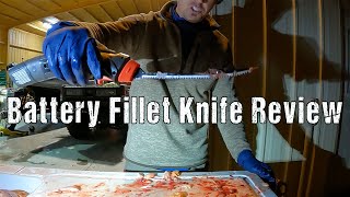 Bass Pro XPS Battery Fillet Knife Review and Demo