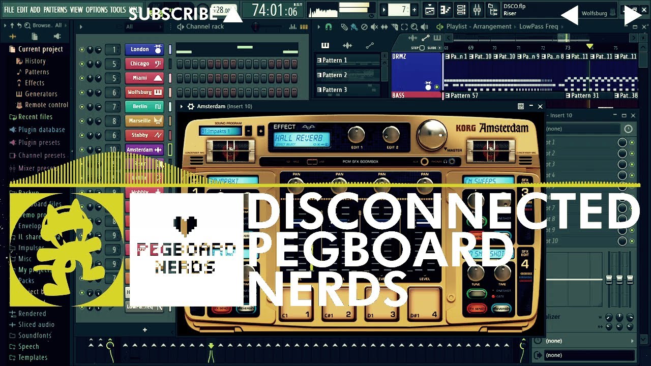 Pegboard Nerds - DISCONNECTED [FL STUDIO REMAKE using Korg Gadget and Free Plugins]!