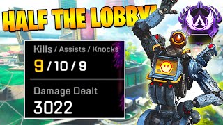 Taking Down HALF Of The Masters Rank Lobby With This Loadout! (Apex Legends)