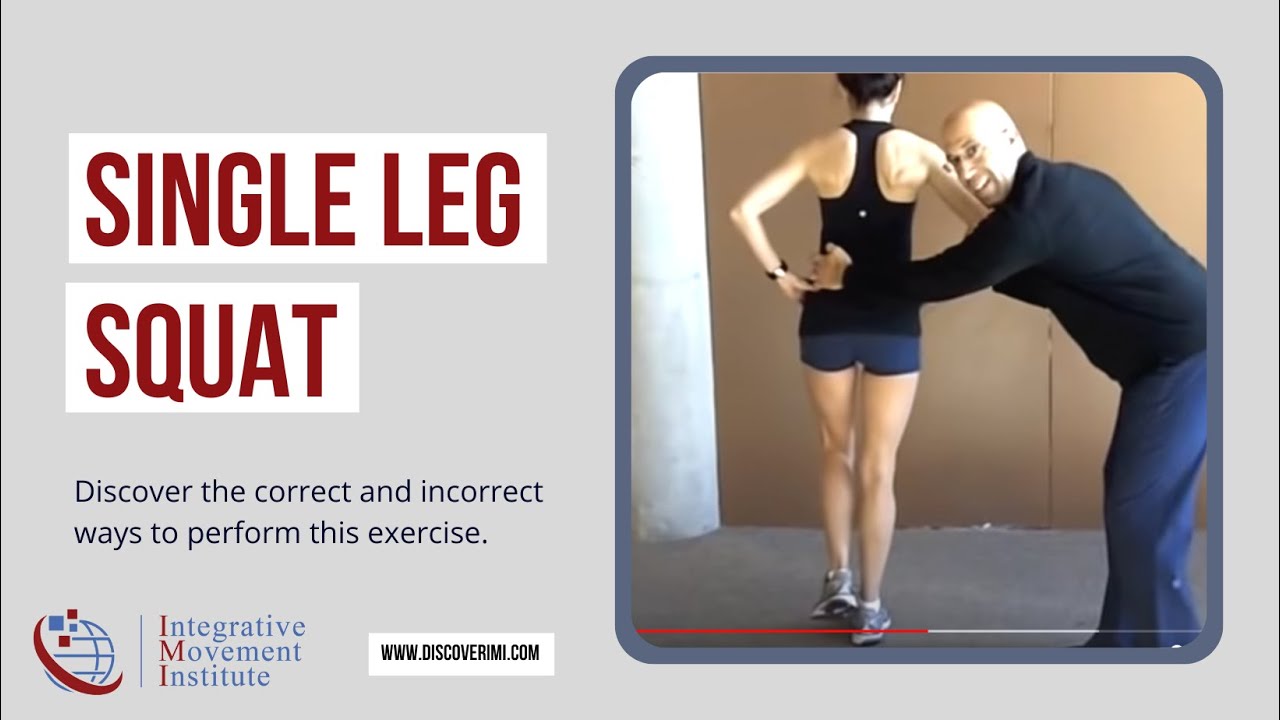 How to Single Leg Squat with Dr. Evan Osar - YouTube