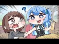 【手描き】家なき子問題でマネちゃんに本気で心配されるすいちゃん【こまいぬ/切り抜き/hololive】