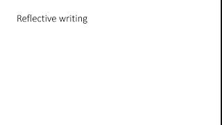 Teach Practicum   Mod 3 Reflective writing