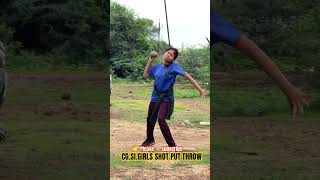 Girls shot put throw #shorts#shortsfeed#edit#delhipolice#trending#youtubeshorts#love#short#new#funny