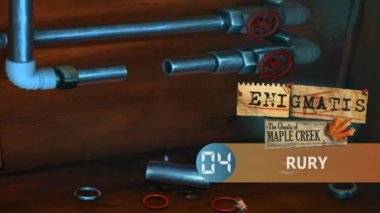 watershed Let's Play: ENIGMATIS: THE GHOSTS OF MAPLE CREEK | #04: The Pipes | PC 1080p 60fps