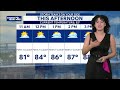 Alysa's Monday Lunchtime Forecast