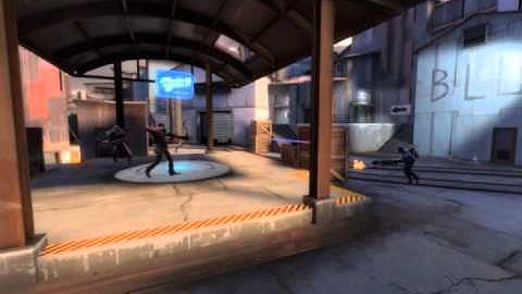 TF2- Airblasting Arrows (Pyro vs. Huntsman Sniper)