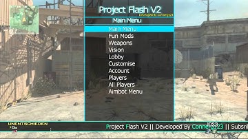 {PS3/1.24} MW3 Project Flash V2 Mod Menu