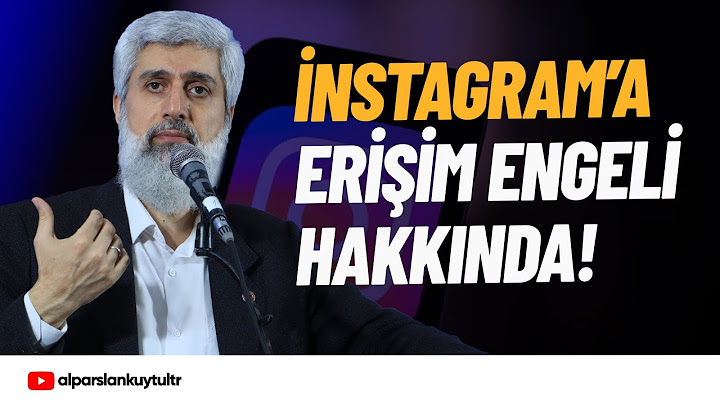 İnstagram'a Erişim Engeli Getirilmesi Hakkında | Alparslan Kuytul Hocaefendi