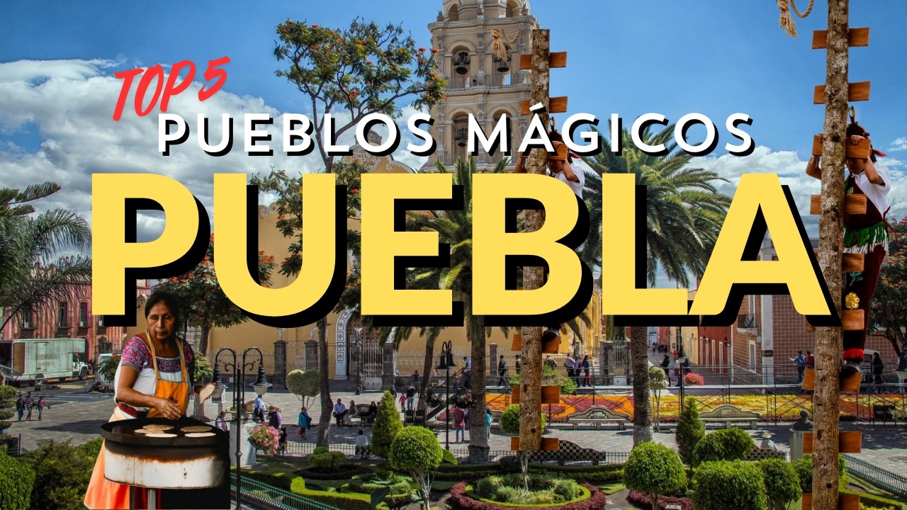 TOP 5 PUEBLOS MÁGICOS Más Bonitos en Puebla #mexico #puebla