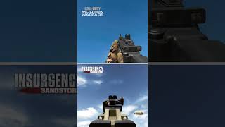 MP7 in MW vs Insurgency: Sandstorm #mw2019 #cod #insurgencysandstorm