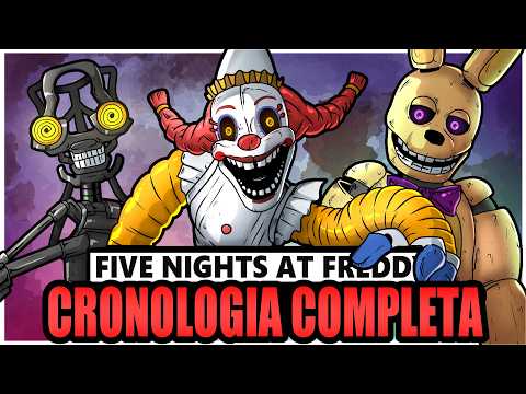 LA HISTORIA de FIVE NIGHTS AT FREDDYS - CRONOLOGIA 2025