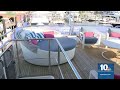 ‘Gene Off Script’ walks through C3 yacht at the Newport International Boat Show